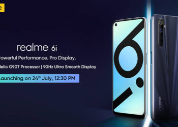 realme 6i จะเปิดวันที่ 24 กรกฎาคมนี้ มาพร้อมชิป Helio G90T จอแสดงผล 90Hz ราคาดีแน่นอน