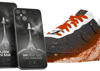 Caviar เปิดตัว iPhone 12 Pro และ Nike Air Force 1 รุ่นพิเศษ Musk be on Mars