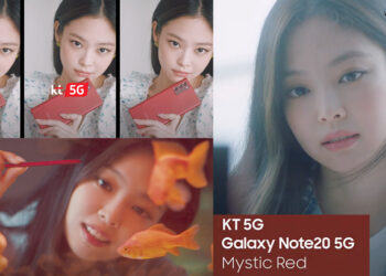 Samsung x KT เปิดตัว Galaxy Note 20 สีแดงพิเศษ Mystic Red พร้อมกับ Jennie BLACKPINK ในเกาหลีใต้ (ชมคลิป)