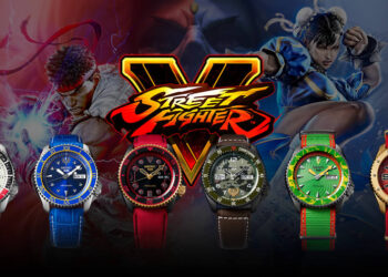 Seiko 5 Sports Street Fighter V Limited Edition นาฬิกาข้อมือรุ่นพิเศษ ออกแบบตาม 6 นักสู้ของ Street Fighter