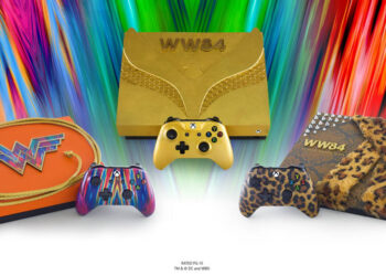 Microsoft เปิดตัว Xbox One X รุ่นพิเศษ Wonder Woman ออกมา 3 แบบรับกระแส ภาพยนตร์ Wonder Woman 1984