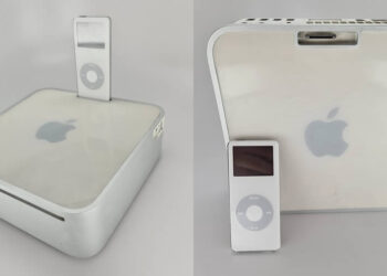 เผยโฉมต้นแบบ Mac mini‌ รุ่นแรก ที่มาพร้อมแท่นวาง iPod nano