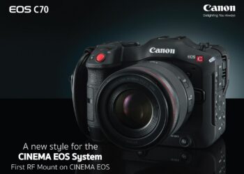 Canon เผยโฉม กล้อง EOS C70 กล้องถ่ายภาพยนตร์ที่มาพร้อมเมาท์ RF รุ่นแรกในตระกูล Cinema EOS
