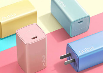 nubia 65W GaN Charger Candy อุปกรณ์ชาร์จเร็วขนาดเล็ก สีสันสดใส ราคาราว 590 บาท