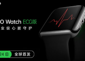 OPPO Watch ECG พร้อมเปิดตัวทั่วโลก 24 กันยายนนี้