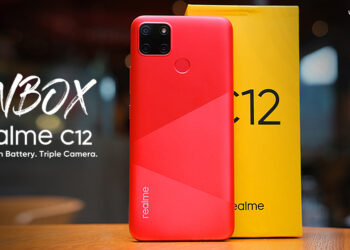 แกะกล่องพรีวิว realme C12 จอ 6.5 นิ้ว กล้องหลัง 3 เลนส์ AI แบตสุดอึด 6000mAh ใช้เป็น Power Bank ได้