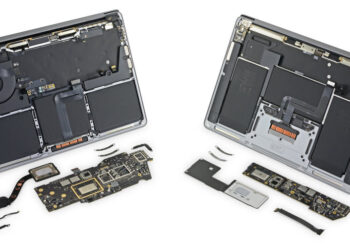 MacBook Air และ MacBook Pro รุ่น 13 นิ้ว ที่ใช้ชิป M1 ถูกชำแหละแล้วโดย iFixit พบดีไซน์ภายในใกล้เคียงกับรุ่นก่อนที่ใช้ชิป Intel