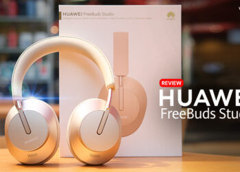 รีวิว HUAWEI FreeBuds Studio หูฟังไร้สายครอบหูระดับพรีเมียมตัดเสียงรบกวน ANC เชื่อมต่อได้พร้อมกัน 2 เครื่องราคา 9,990 บาท