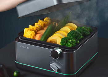 Xiaomi เปิดตัว Kribee 5s Food Steamer เครื่องทำอาหารสำหรับการทอดและนึ่ง ผลิตไอน้ำได้อย่างรวดเร็วภายใน 5 วินาทีราคาราว 1,790 บาท