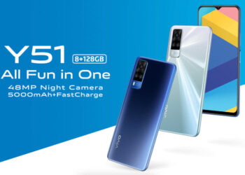 Vivo Y51 เปิดตัวทางการ มาพร้อมแรม 4GB รอม 128GB แบตเตอรี่ 5000mAh กล้องหลัง 48MP Night Camera