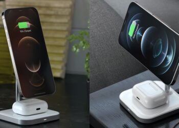 Satechi เปิดตัว Magnetic 2-in-1 Wireless Charging Stand แท่นชาร์จ iPhone 12 พร้อม AirPods