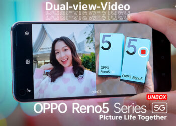 แกะกล่องพรีวิวสัมผัสแรก OPPO Reno5 Series 5G สมาร์ทโฟนสายวิดีโอ Portrait พร้อม Dual-view Video และ AI Mixed Portrait ครั้งแรกในโลก!