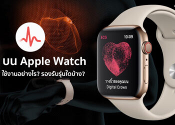 คลายข้อสงสัย ECG บน Apple Watch คืออะไร? ใช้งานอย่างไร? รองรับรุ่นใดบ้าง?