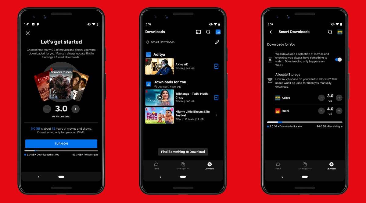 Netflix เปิดตัว Downloads for You ฟีเจอร์ใหม่ใน Android เนื้อหาดาวน์