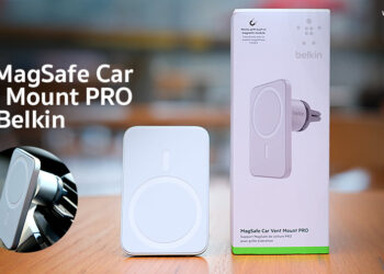 รีวิว MagSafe Car Vent Mount PRO จาก Belkin แท่นวาง iPhone 12 บนรถแบบ MagSafe แน่นหนาใช้งานสะดวกมาก ราคา 1,390 บาท