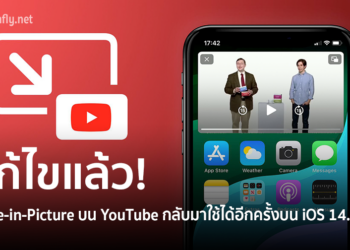ฟีเจอร์ดูยูทูป Picture-in-Picture บนเบราเซอร์กลับมาใช้ได้อีกครั้งบน iOS 14.5 Beta (+วิธีใช้งาน)