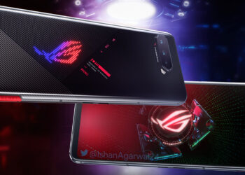 หลุดภาพเรนเดอร์ ASUS ROG Phone 5 สีขาวและดำ ใช้ชิป Snapdragon 888 แรม 18GB มีที่เสียบหูฟัง 3.5mm (ชมภาพ)