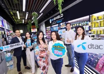 dtac จับคู่พันธมิตรฟิล์มกันรอยมือถือ HI-SHIELD มอบซิมให้ลูกค้าได้เล่นเน็ตฟรี สูงสุด 12 GB ตลอดปี