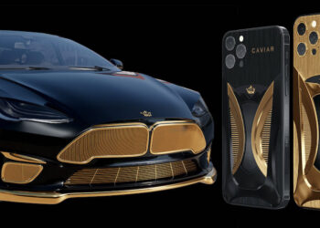 Caviar เปิดตัว iPhone 12 Pro รุ่นพิเศษ ที่ได้รับแรงบันดาลใจมาจากรถไฟฟ้า Tesla Model S