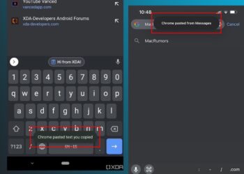 Android 12 แสดงการแจ้งเตือนการเข้าถึงคลิปบอร์ด สไตล์เดียวกับ iOS 14