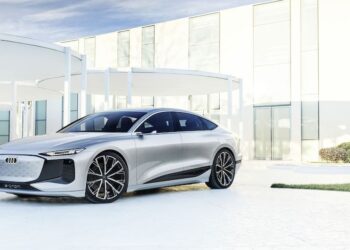 Audi A6 E-Tron คอนเซ็ปต์รถซีดานไฟฟ้าในอนาคต ตั้งเป้าแล่นได้ไกล 640 กิโลเมตร