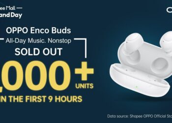 กระแสตอบรับล้นหลาม! OPPO Enco Buds หูฟังไร้สายน้องเล็กรุ่นล่าสุด ยอดจองกว่า 1,000 ชิ้น เพียง 9 ชั่วโมงแรก