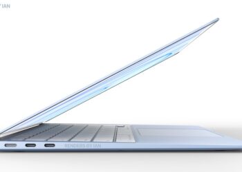 สุดงาม!! ชมคอนเซ็ปต์ MacBook Air 2021 ที่ได้รับแรงบันดาลใจมาจาก iMac รุ่นใหม่ สีฟ้าพาสเทล แผงคีย์บอร์ดสีขาว