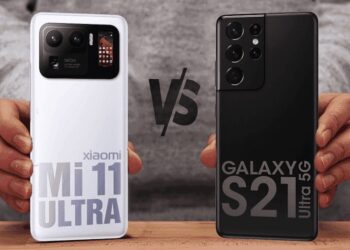 เปรียบเทียบ Xiaomi Mi 11 Ultra vs Samsung Galaxy S21 Ultra