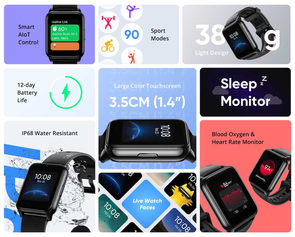 realme watch spo2 review
