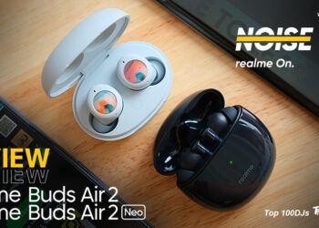 รีวิว realme Buds Air 2 และ realme Buds Air 2 Neo หูฟังไร้สายตัดเสียงรบกวน เบสแน่น เน้นสายเกม จูนเสียงโดยดีเจชื่อดัง The Chainsmokers ราคาเริ่มต้นแค่ 1,299 บาท