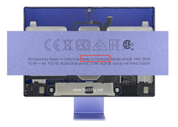 iFixit ชำแหละ iMac รุ่น 24 นิ้วชิป M1 เรียบร้อย เผยให้เห็นการออกแบบภายในของคอมพิวเตอร์ที่บางเฉียบ และผลิตในประเทศไทย