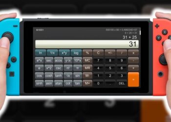 เปลี่ยน Nintendo Switch ให้กลายเป็นเครื่องคิดเลขขนาดยักษ์ด้วยแอพ Calculator ราคา 360 บาท