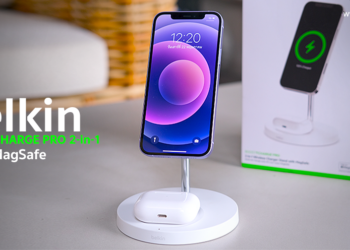 รีวิวแท่นชาร์จไร้สาย Belkin BOOST CHARGE PRO 2-in-1 พร้อม MagSafe ชาร์จ iPhone 12 และ AirPods ได้พร้อมกัน