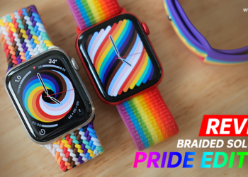 รีวิวสาย Apple Watch แบบ Braided Solo Loop รุ่น Pride Edition มาพร้อมหน้าปัดใหม่ Pride พลิ้ว