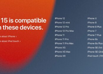 สรุปรายชื่อ iPhone ทั้ง 19 รุ่นที่รองรับ iOS 15 ได้ที่นี่ iPhone 6s และ iPhone SE ยังได้ไปต่อ