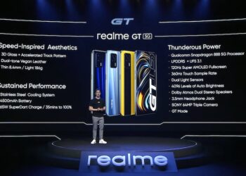 realme GT 5G เปิดตัวทางการ!! มาพร้อมชิป Snapdragon 888 ดีไซน์หรูด้วยหนังวีแกน ชาร์จเร็ว 65W