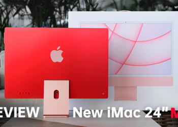 รีวิว iMac รุ่น 24 นิ้วความละเอียด 4.5K มาพร้อมชิป M1 ดีไซน์บางเฉียบ ลำโพง 6 ตัว ระบบเสียง Dolby Atmos มี 7 สีให้เลือกราคาเริ่มต้น 42,900 บาท