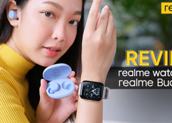 รีวิว realme Watch 2 Pro วัดออกซิเจนในเลือดได้ โหมดออกกำลังกาย 90 โหมด และหูฟังไร้สาย realme Buds Q2 ดีไซน์หรูหรา เสียงดีมี Gaming Mode กันน้ำ