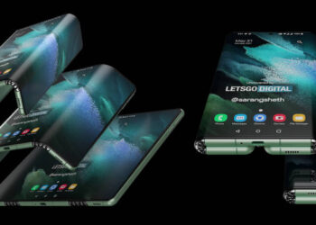 ชมคอนเซ็ปต์ Samsung Galaxy Z Fold Tab สมาร์ทโฟนพับได้ 3 ส่วน ออกแบบตามสิทธิบัตร