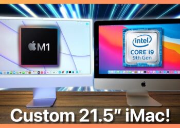 iMac รุ่น 21.5 นิ้ว ถูกปรับแต่งให้มีประสิทธิภาพเหนือกว่า iMac รุ่น 24 นิ้ว ที่ใช้ชิป M1 (ชมคลิป!!)