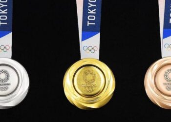 เหรียญรางวัลโอลิมปิก Tokyo 2020 ทำมาจากขยะอิเล็กทรอนิกส์ที่ผ่านการรีไซเคิล จาก สมาร์ทโฟน แล็ปท็อป เครื่องเล่นเกมพกพา