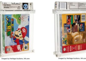 ตลับเกม Super Mario 64 ที่ยังไม่เคยถูกแกะ ถูกขายไปในราคาราว 51 ล้านบาท