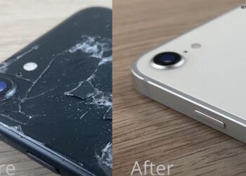 ชมคลิปแปลงโฉม iPhone 8 เครื่องเก่าฝาหลังแตกละเอียด ให้กลายเป็น iPhone 12 เครื่องใหม่