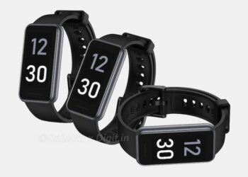 realme Band 2 ถูกปล่อยภาพเรนเดอร์ออกมาแล้ว มาพร้อมจอแสดงผล 1.4 นิ้ว จากรุ่นแรกที่มีขนาด 0.96 นิ้ว