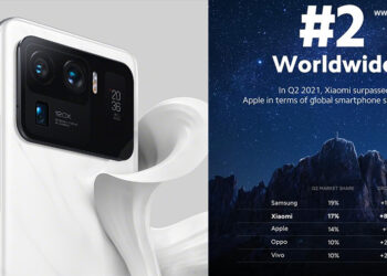 Xiaomi แซง Apple ขึ้นเป็นผู้ผลิตสมาร์ทโฟนที่มีส่วนแบ่งการตลาดอันดับที่ 2 ของโลกเป็นครั้งแรก