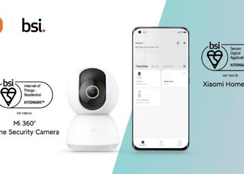Xiaomi เปิดตัว กล้องรักษาความปลอดภัย Mi 360° ได้รับการรับรอง BSI Kitemark ในด้านผลิตภัณฑ์ IoT สำหรับที่พักอาศัย
