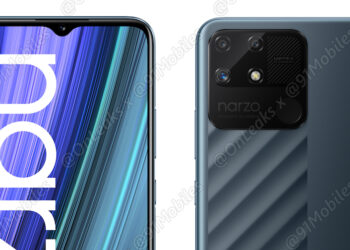 เผยโฉม realme Narzo 50A มาพร้อมกล้องหลัง 3 ตัว ดีไซน์ Dual Tone