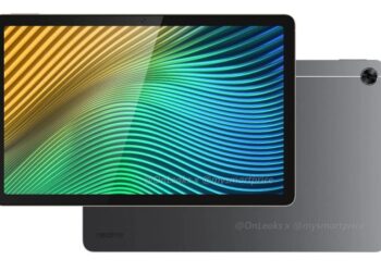 realme Pad จะใช้ชิป MediaTek Helio G80 หน้าจอขนาด 10.4 นิ้ว แบเตอรี่ 7,100mAh กล้องหน้าและกล้องหลัง ความละเอียด 8 ล้านพิกเซลเท่ากัน