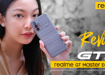 รีวิว realme GT Master Edition สีเทา Voyager Grey ออกแบบโดยนักออกแบบชื่อดังชาวญี่ปุ่น จอ 120Hz ชิป Snapdragon 778G 5G ชาร์จเร็ว 65W SuperDart