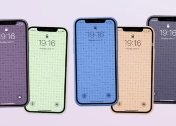 ดาวน์โหลดฟรี Wallpaper สร้างจากฟอนต์ San Francisco สำหรับ iPhone และ iPad